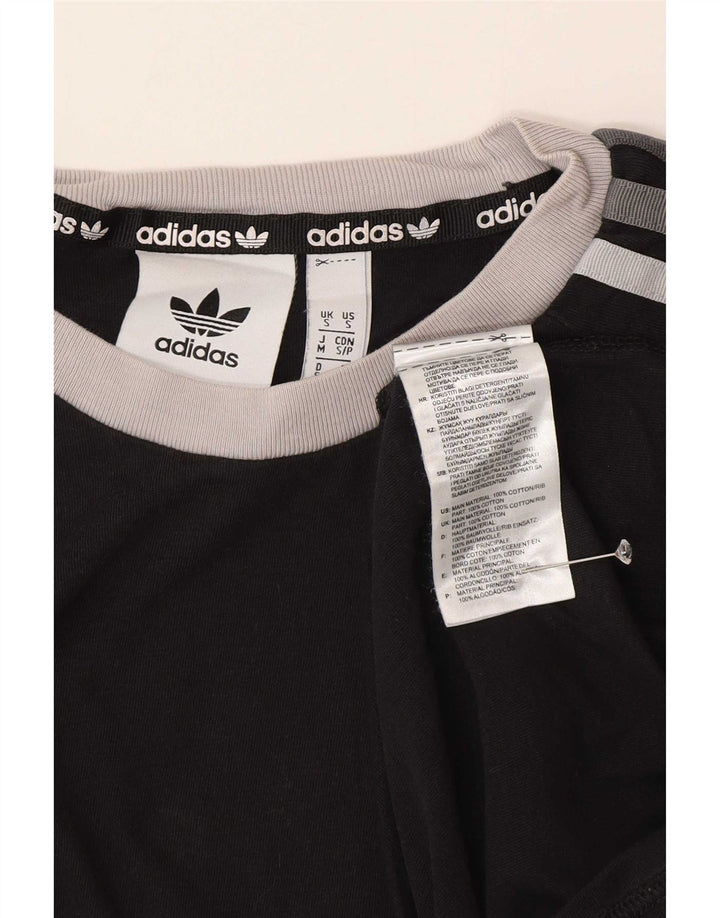 Adidas T-Shirt Homme Haut Petit Coton Noir