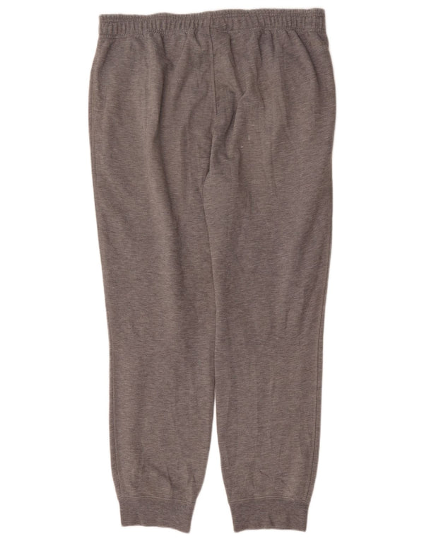 Adidas Pantalon de survêtement graphique pour homme XL Gris chiné en coton