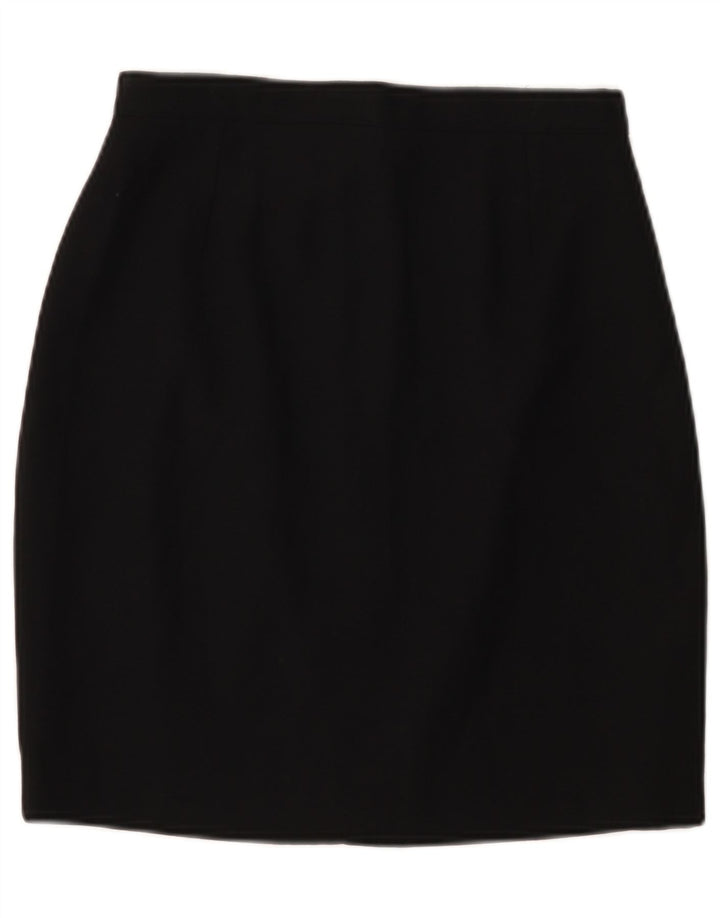 Kenzo Jupe Crayon Femme IT 40 Small W26 Laine Noire