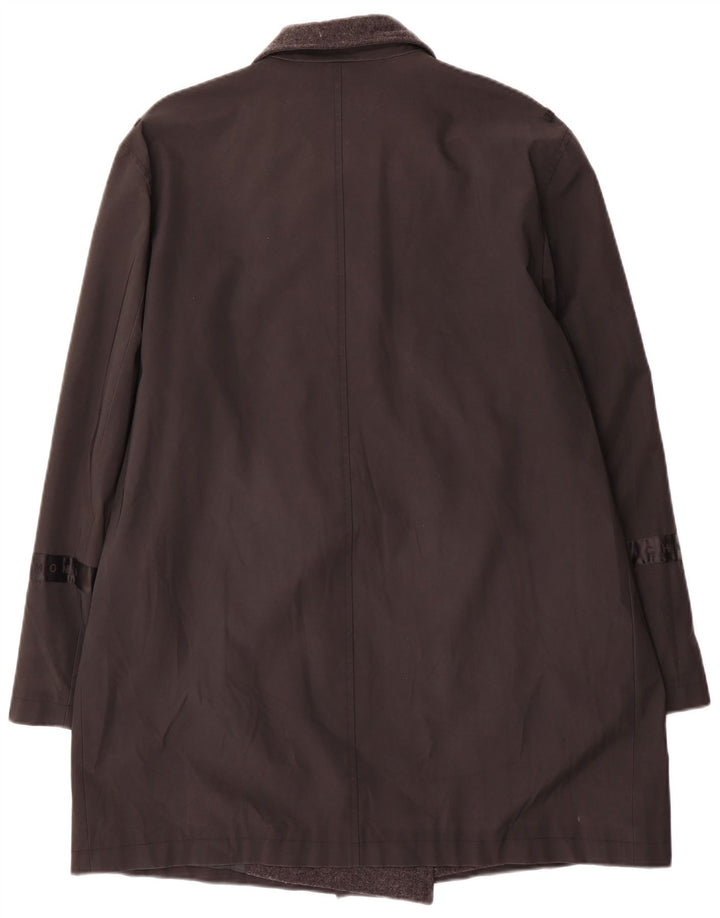 Richmond Trench-Coat Double Boutonnage Femme IT 46 Grand Noir Polyvinyle