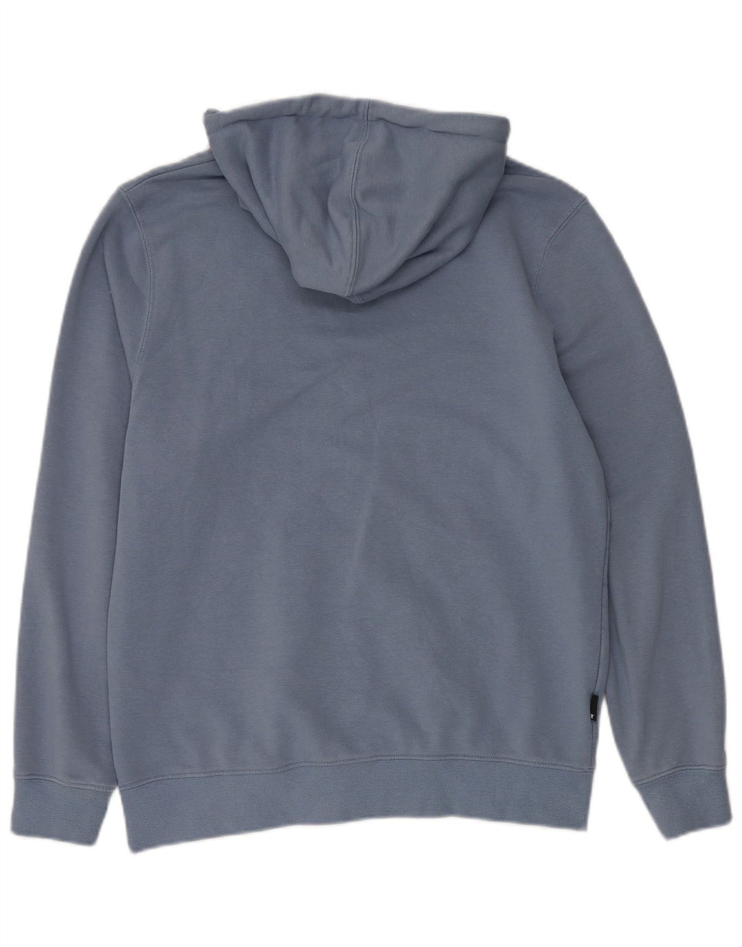 ELEVEN DEGREES Pull à capuche zippé pour homme en coton bleu petit