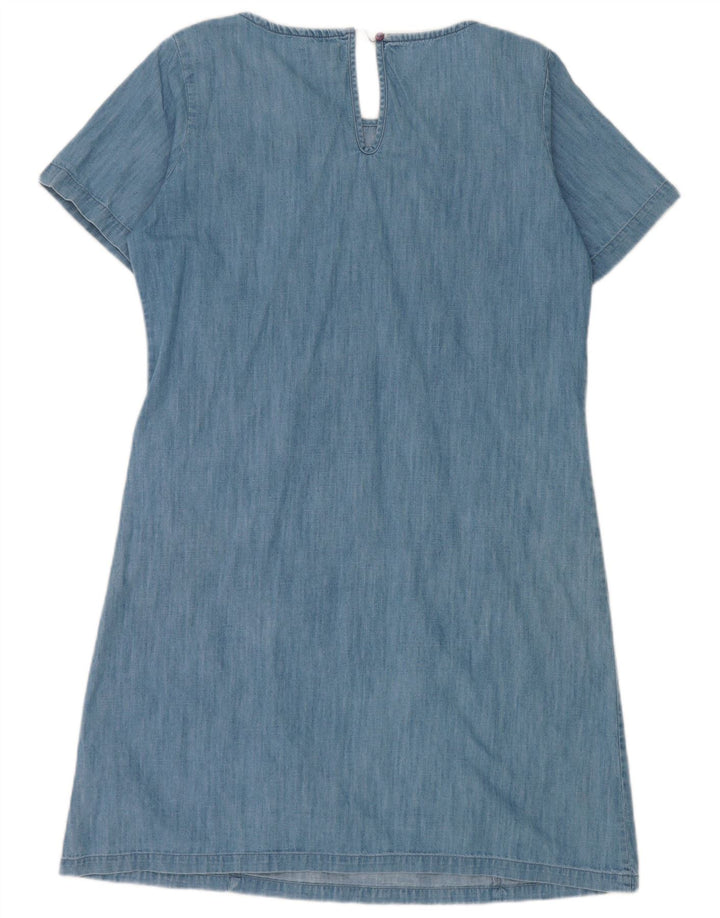 Mountain Warehouse Robe basique pour femme UK 14 Large Bleu Coton