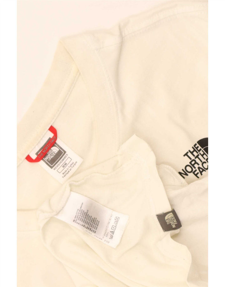 The North Face T-shirt graphique pour homme en coton blanc moyen