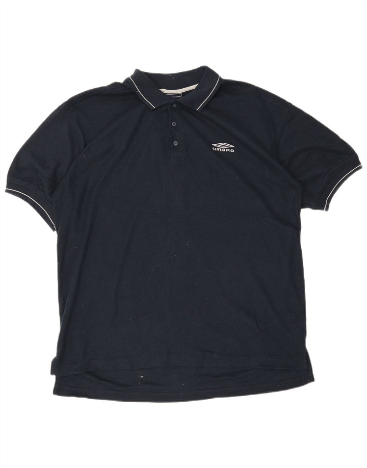 Umbro Polo Homme Grand Bleu Marine Polyester