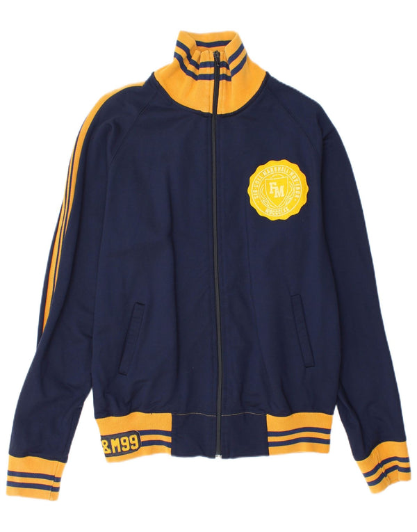 Franklin & Marshall Veste de survêtement pour homme Small Bleu marine Colourblock