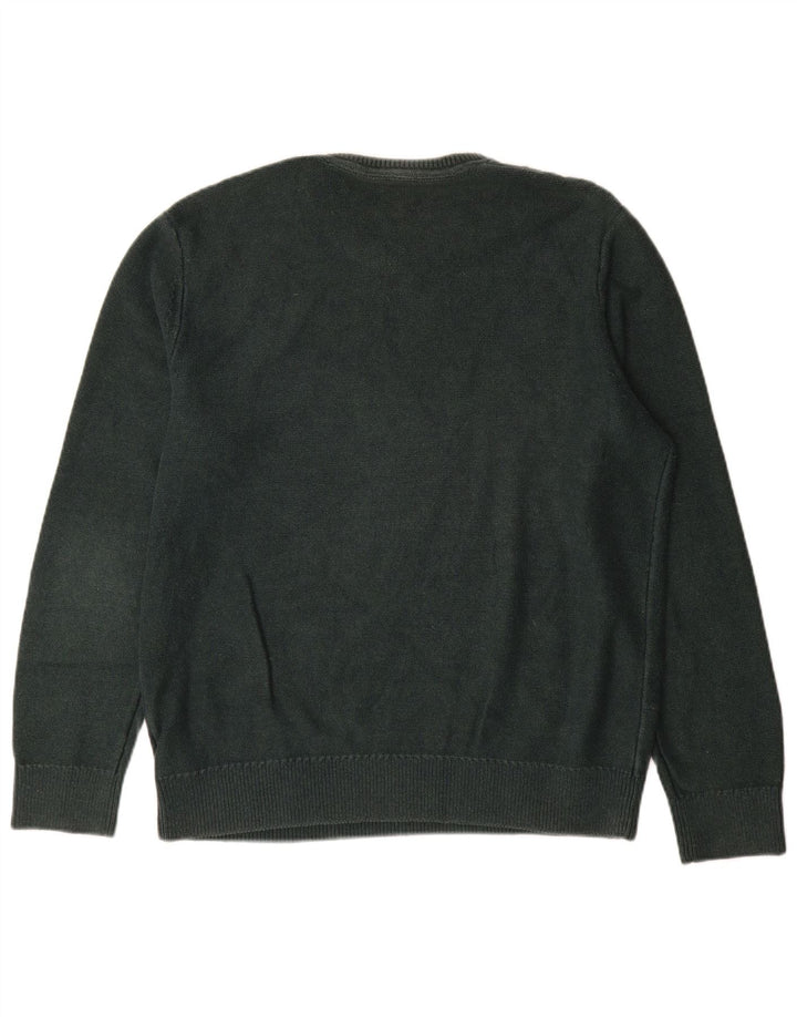 Gap Pull à col rond pour homme en coton vert grand