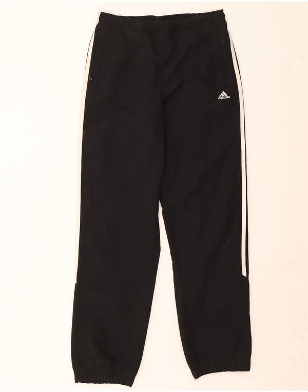Adidas Pantalon de survêtement pour femme Joggers UK 10 Petit Noir Polyester