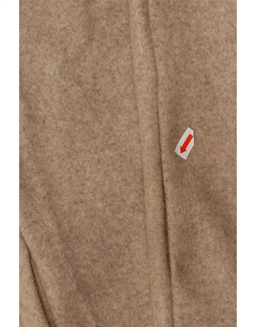 Zara Femme Pardessus UK 16 Large Beige Polyester