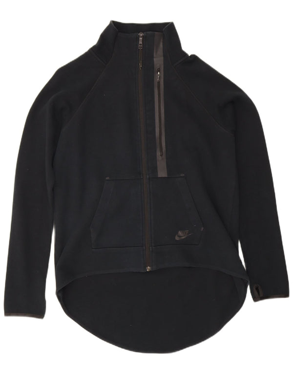 Nike Veste de survêtement pour femme UK 14 Large Noir Coton