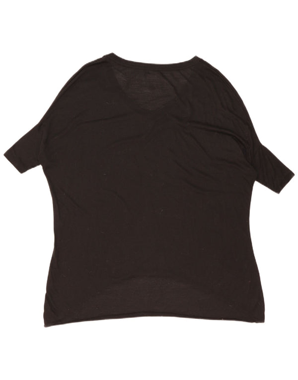 Zara Tunique surdimensionnée pour femme UK 10 Small Noir