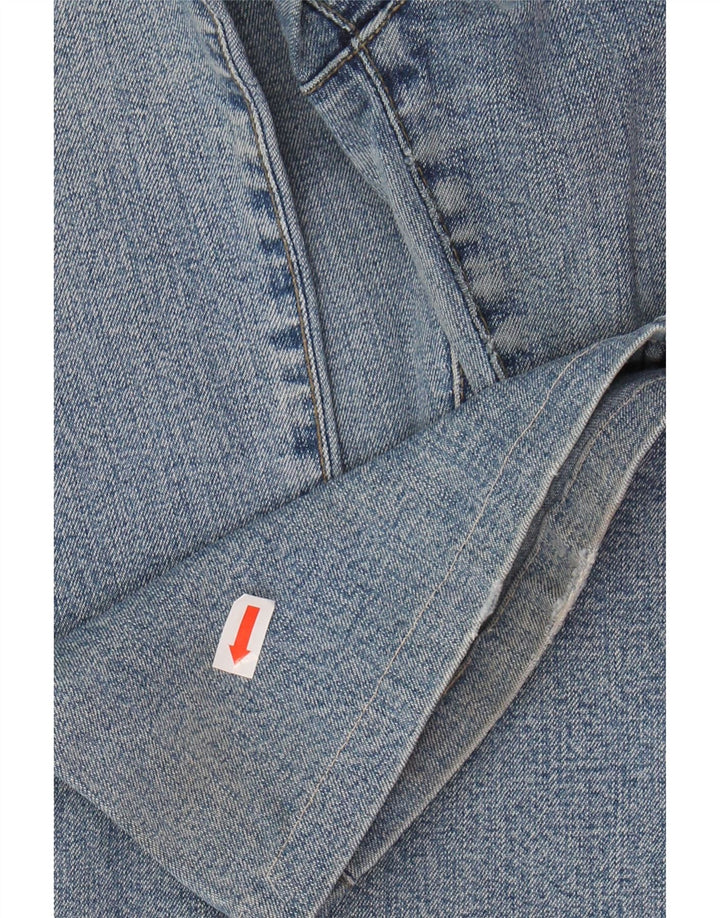 ARMANI Womens Straight Jeans W31 L29 Blue