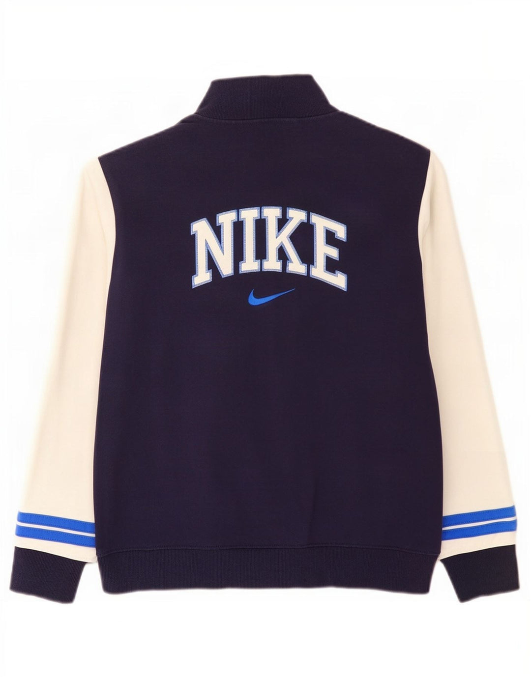 Nike Veste de survêtement graphique pour homme en coton color block Bleu marine Taille L