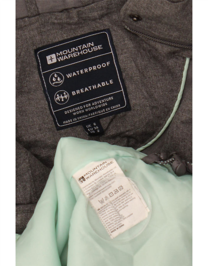 Mountain Warehouse Veste coupe-vent surdimensionnée pour femme UK 6 XS Gris