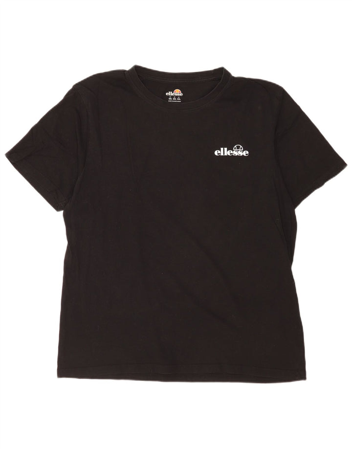 Ellesse T-Shirt Homme Top 2XL Noir Coton