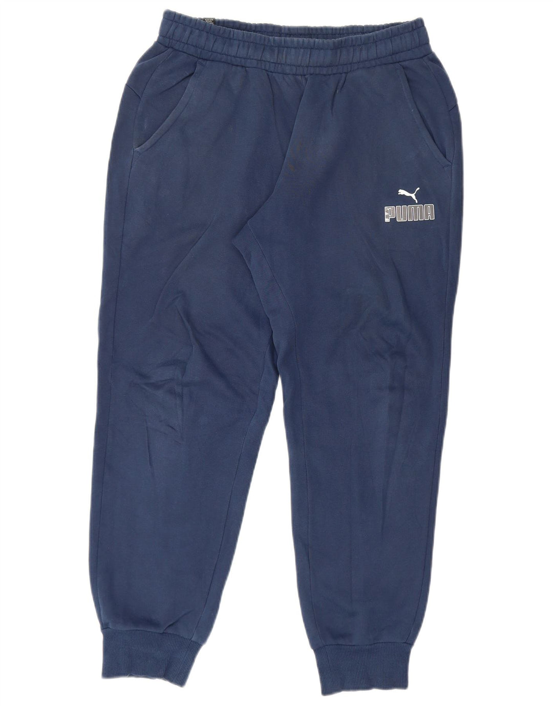 Puma Pantalon de Survêtement Graphic Joggers Homme Bleu Marine Moyen