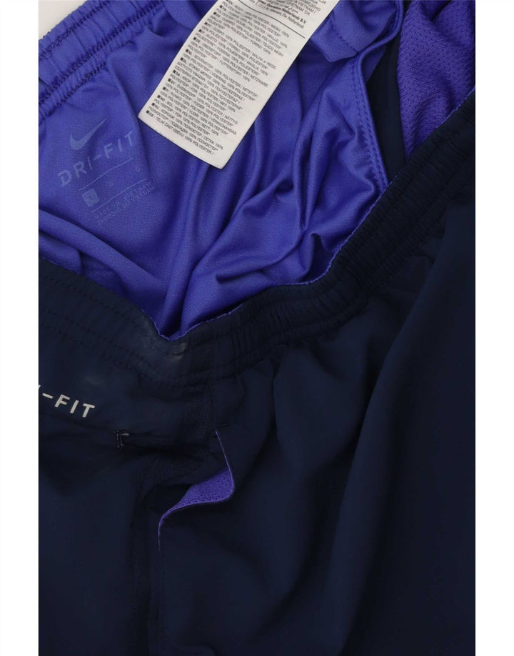 Nike Short de sport Dri Fit pour homme en polyester color block Taille L
