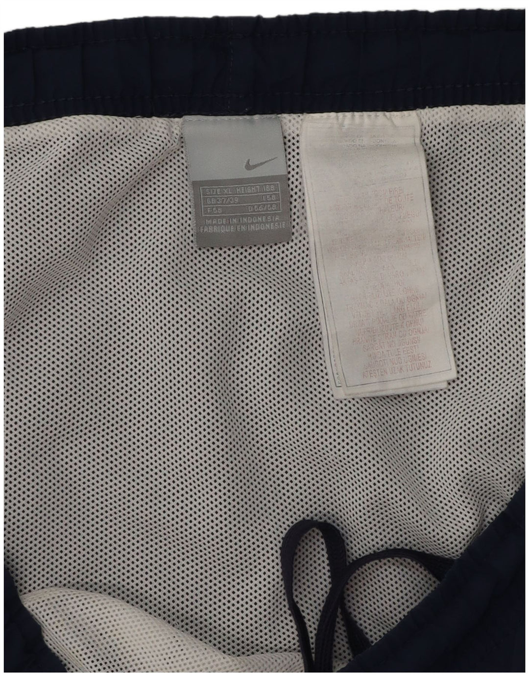 NIKE Short de Bain Homme XL Bleu Marine Polyester