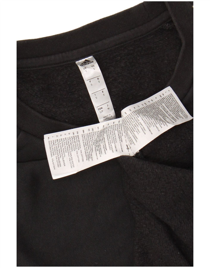 ADIDAS Sweat-shirt pour hommes Petit coton noir