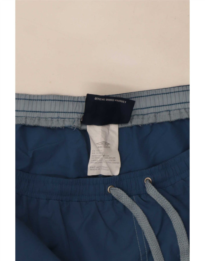 Umbro Short de Bain Femme UK 18 XL Bleu Polyester