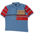 Paul & Shark Polo Graphique Homme Bleu Moyen Coton Colorblock