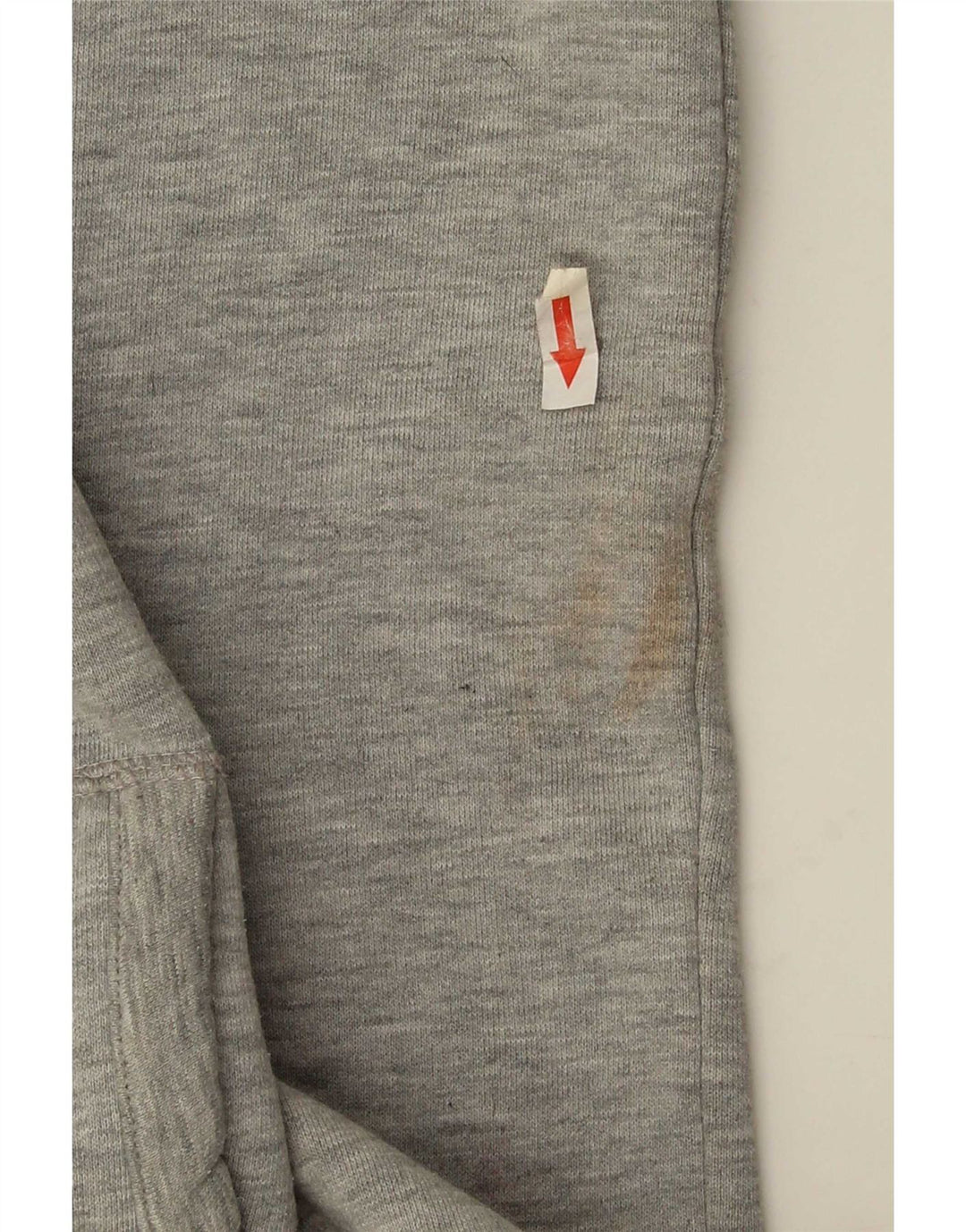 Tommy Hilfiger Pull à capuche zippé pour homme Large Gris Moucheté