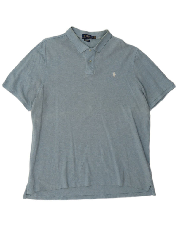 Polo Ralph Lauren Chemise coupe classique pour homme 2XL Bleu Coton