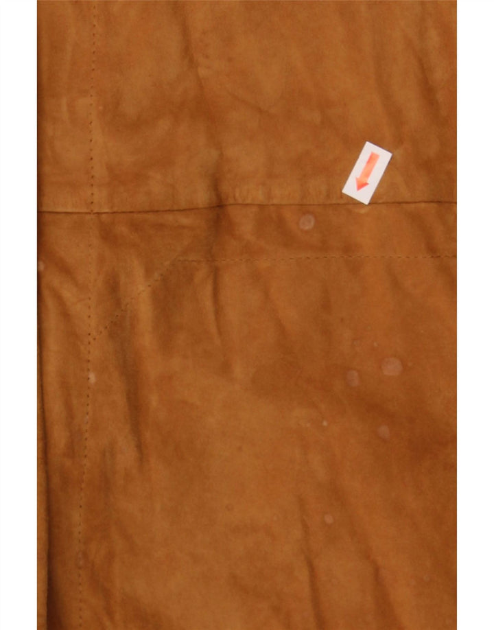 CONBIPEL Womens Suede Jacket IT 44 Medium Brown Leather Vintage Conbipel and Second-Hand Conbipel from Messina Hembry 