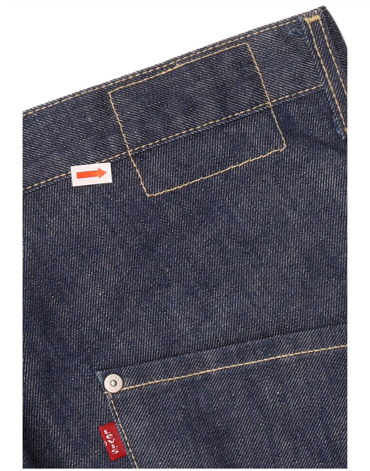 LEVI'S Jean droit 501 homme W32 L30 bleu coton classique