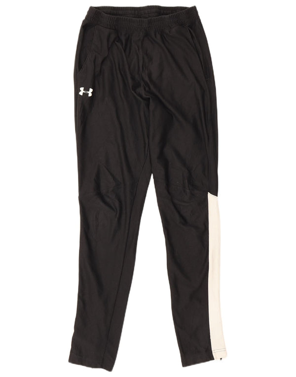 Under Armour Pantalon de Survêtement Fitted Homme Noir Colorblock