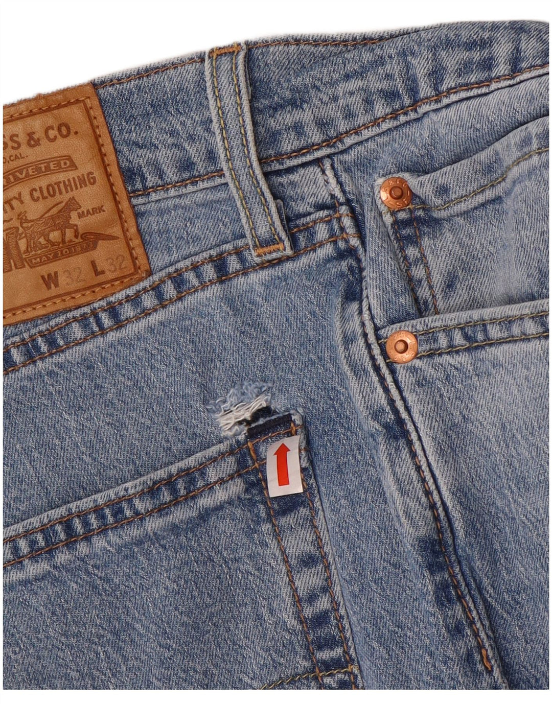 Levi's Jean 512 Slim Fuselé W32 L32 Homme Bleu Coton