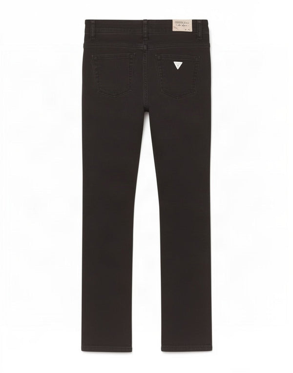 Guess Pantalon Droit Casual Femme W29 L29 Noir Coton