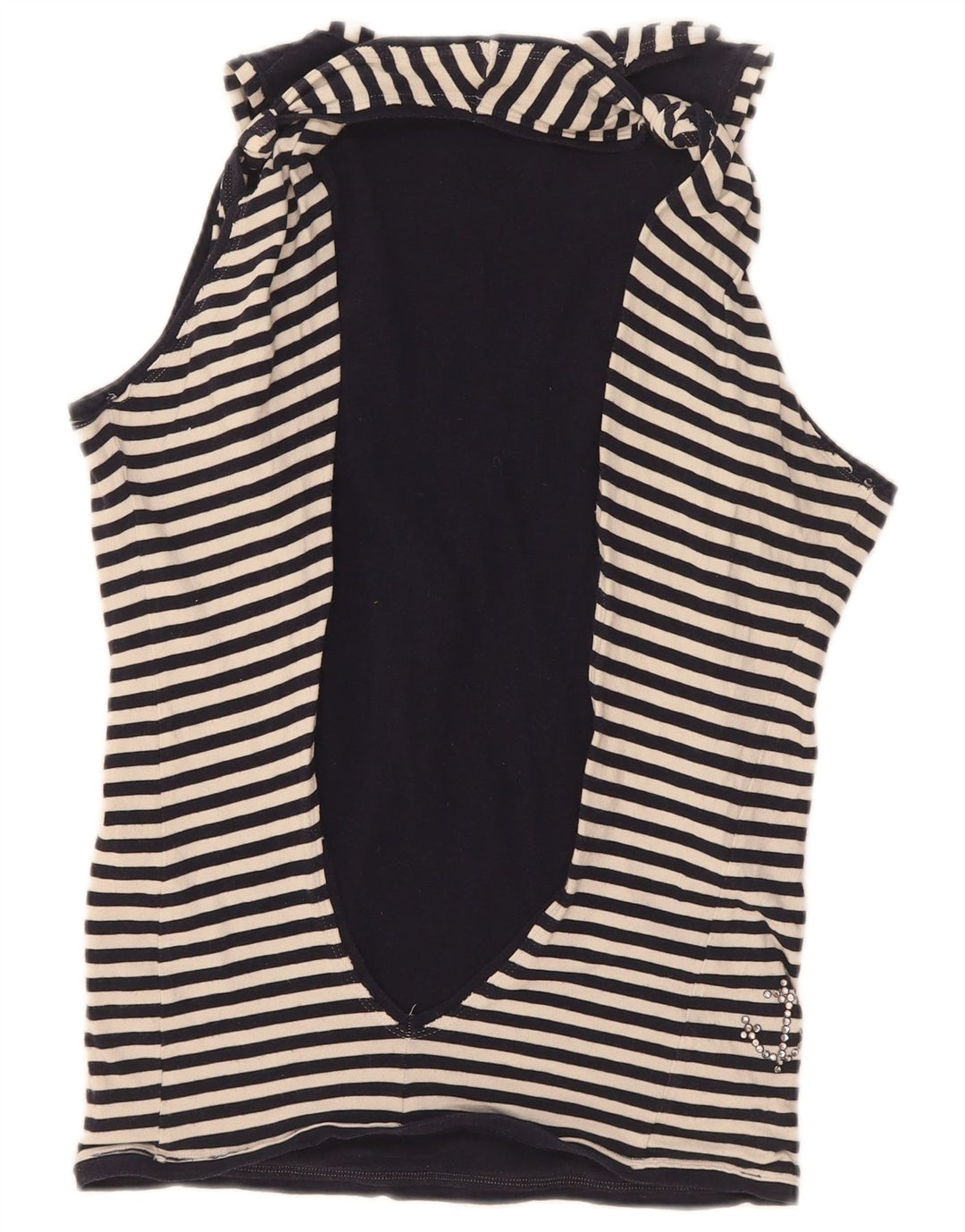 Max & Co. Débardeur pour femme UK 12 Medium Noir Rayé