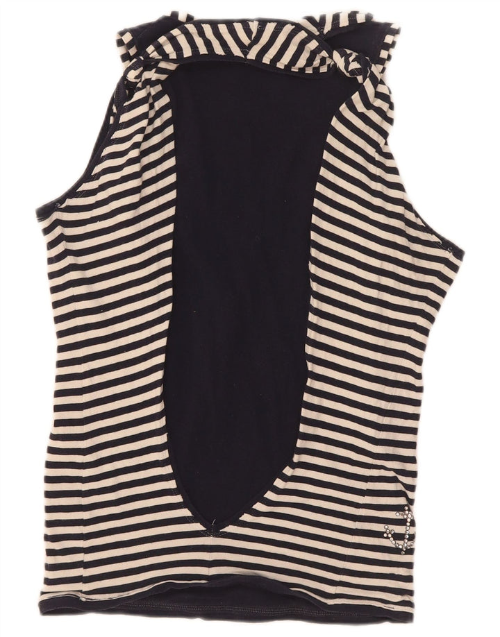 Max & Co. Débardeur pour femme UK 12 Medium Noir Rayé