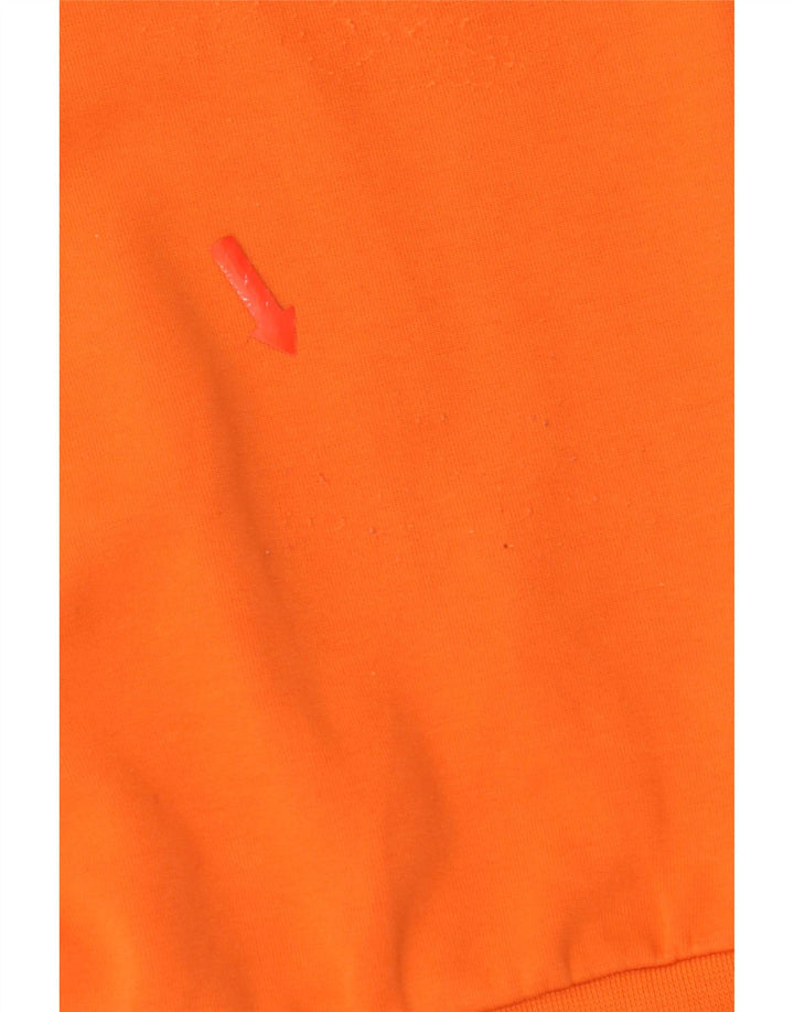 Polo Ralph Lauren Sweat-shirt surdimensionné pour femme UK 14 Orange moyen