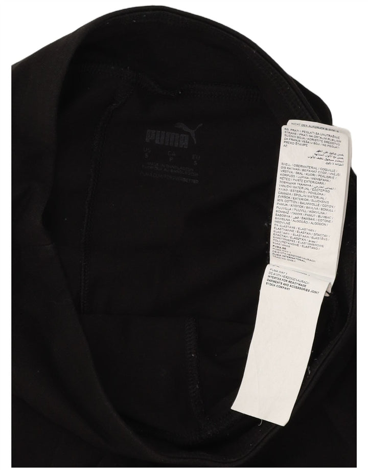 PUMA Legging graphique pour femme UK 10 Small Noir Coton