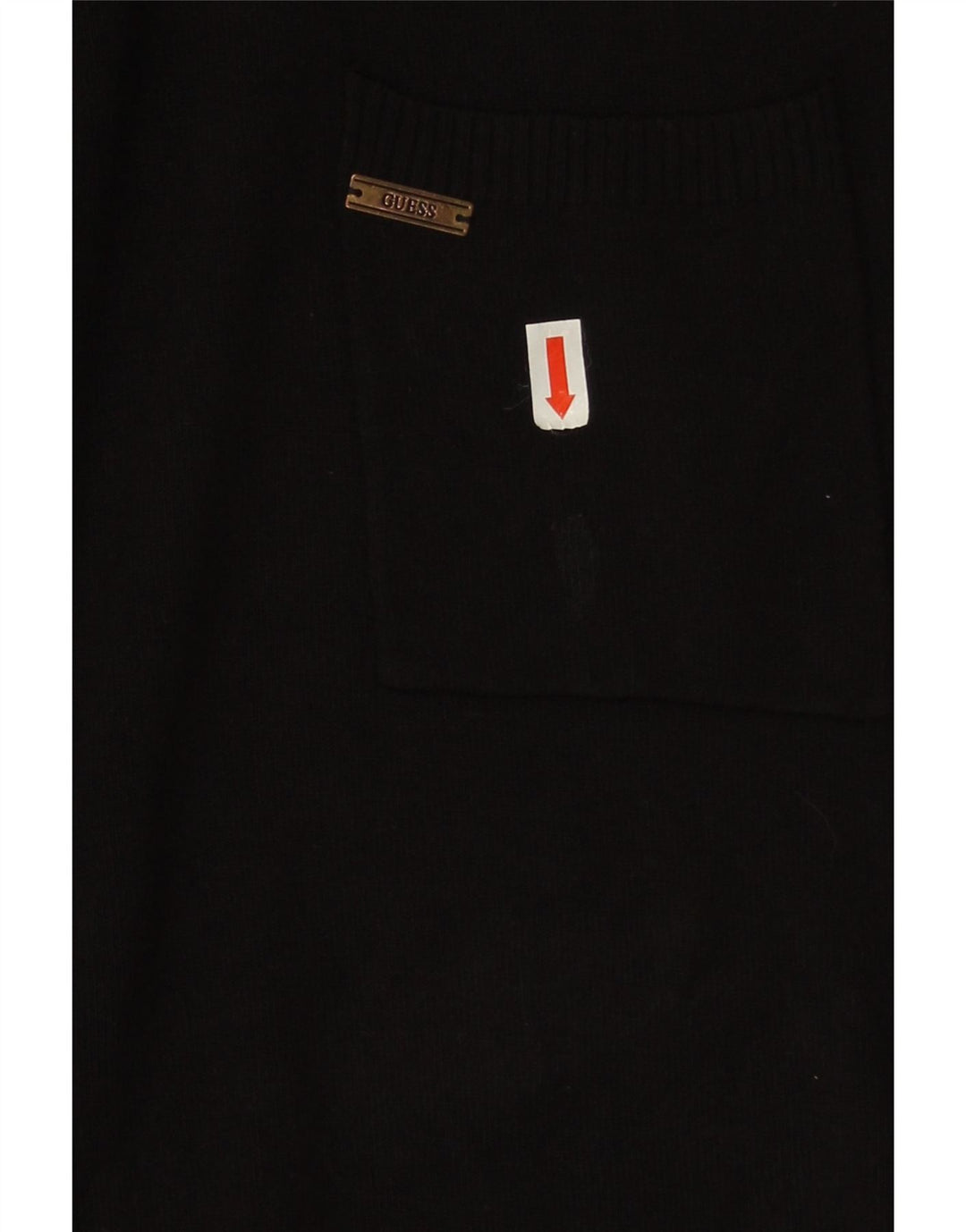 Guess Robe pull pour femme UK 44 Medium Noir Viscose