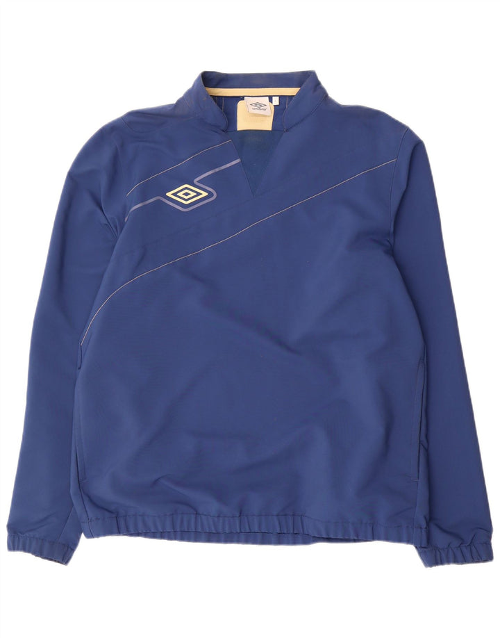 Umbro Veste de survêtement graphique pour homme, grande taille, rayures bleues