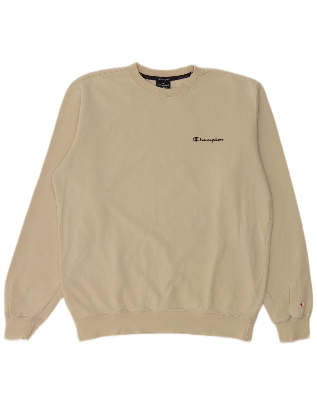 Champion Sweat-Shirt Homme Beige Large