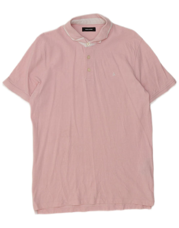 Jack & Jones Polo Homme XL Rose Coton