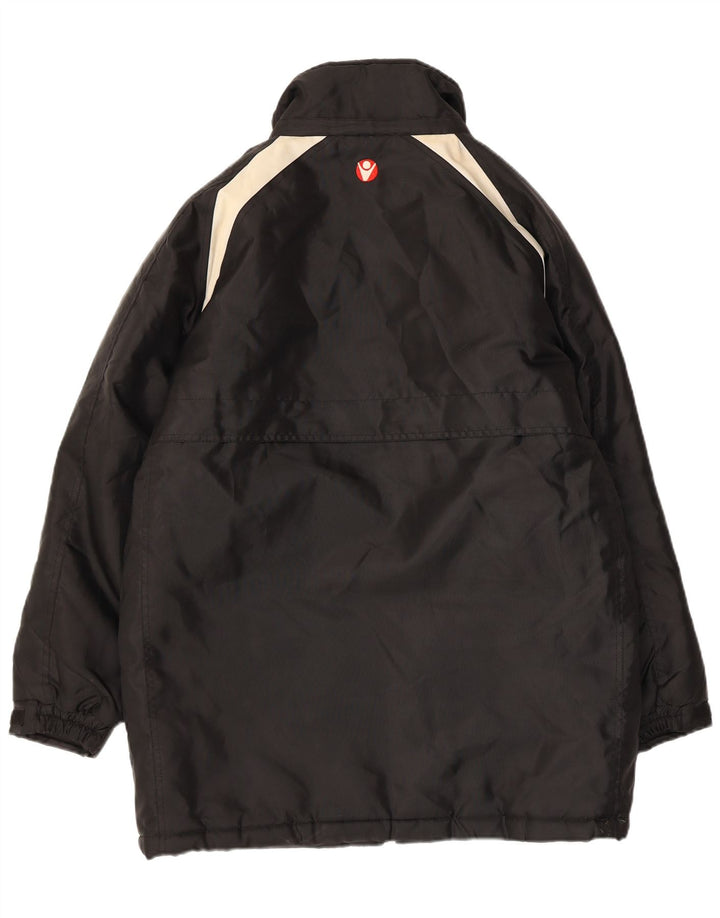 Macron Manteau coupe-vent graphique pour homme UK 36 Small Noir Colourblock