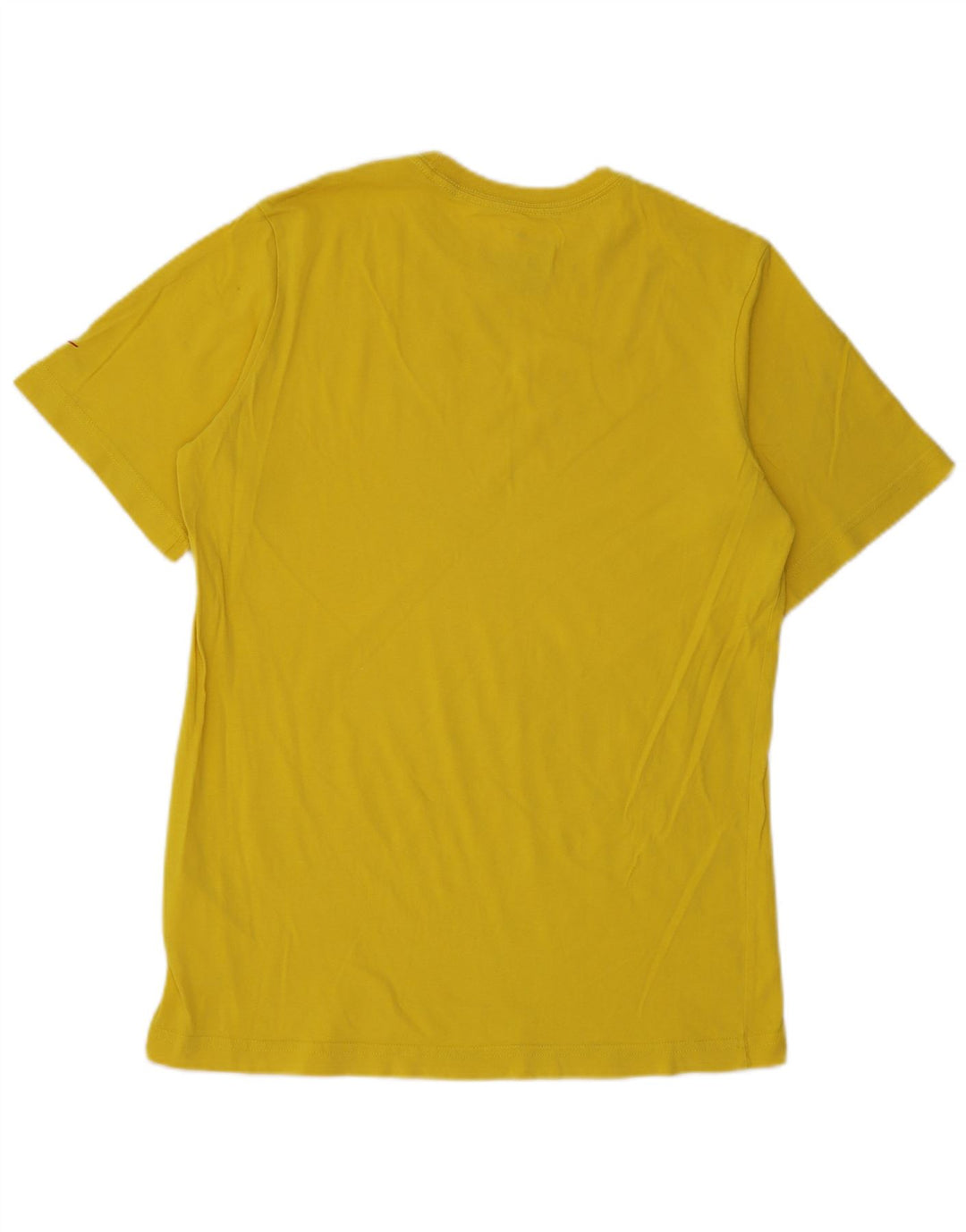 NIKE Haut T-Shirt Graphique Garçon 13-14 ans XL Jaune Coton