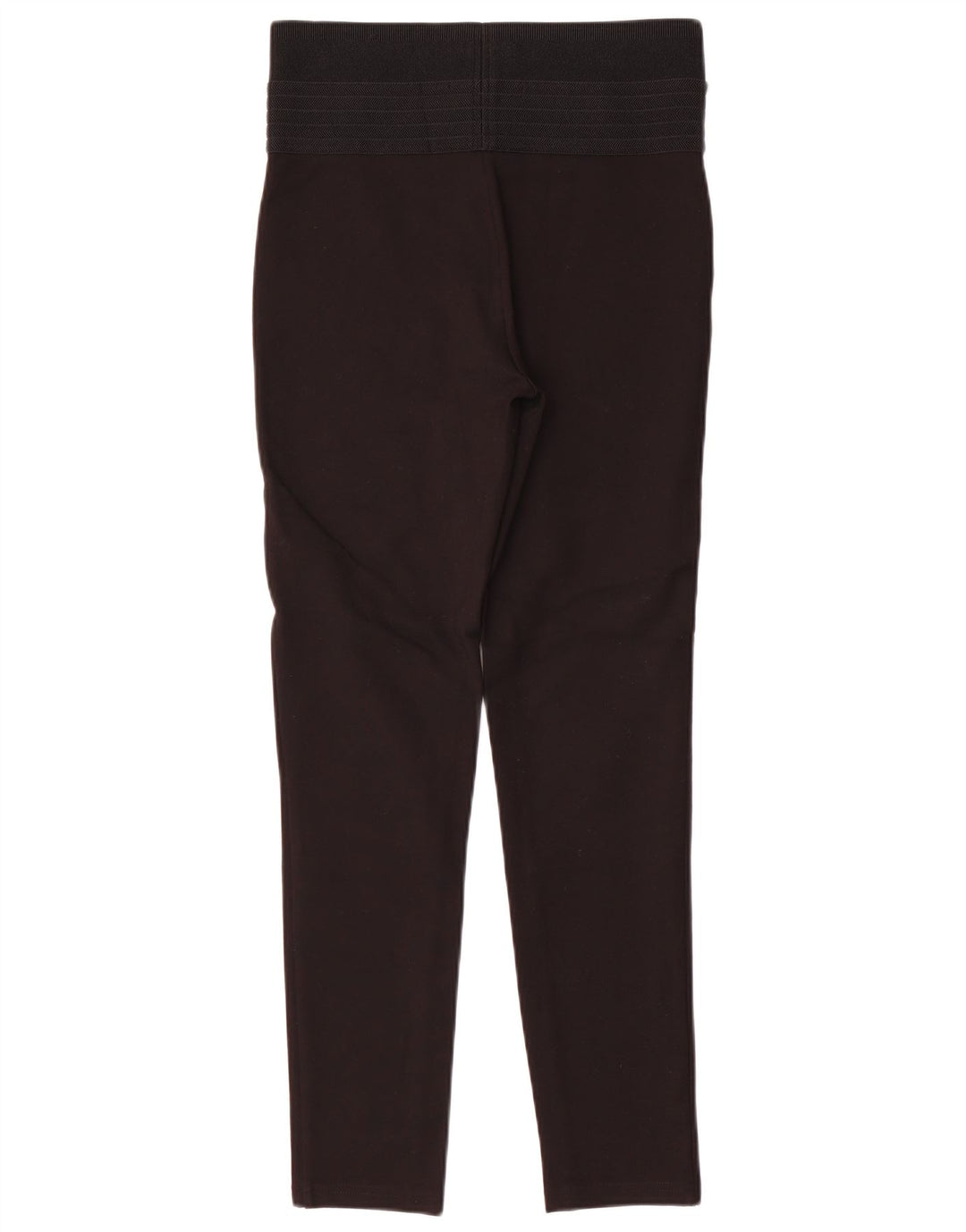 Zara Leggings taille haute pour femme UK 12 Noir moyen