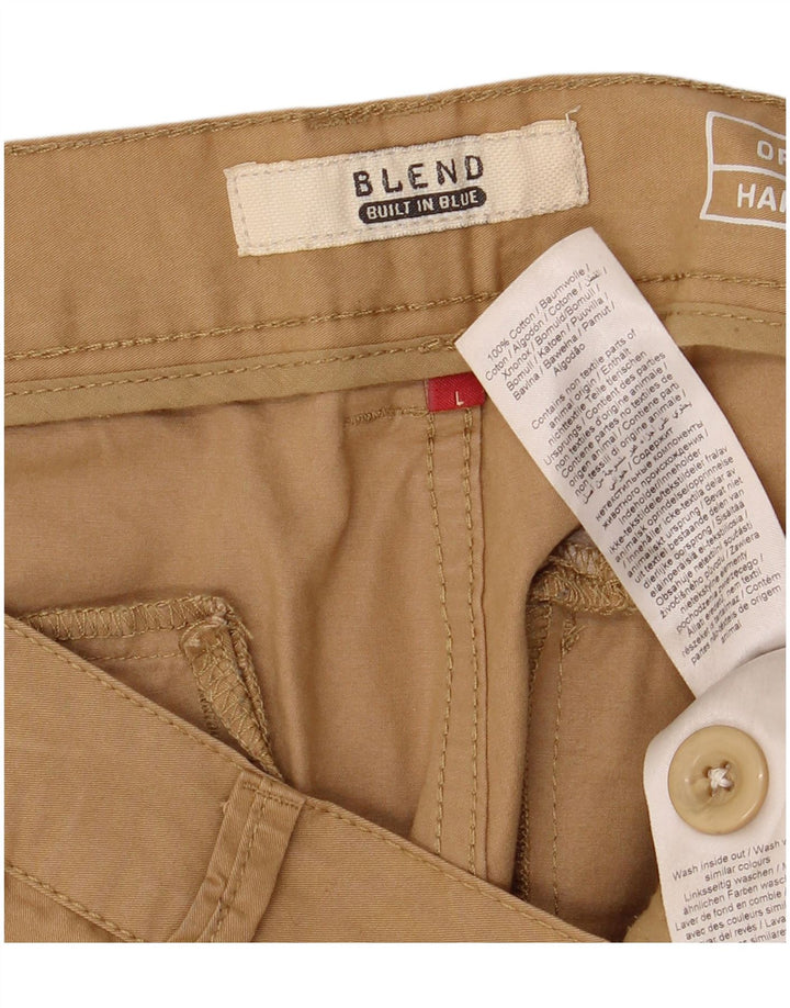 Blend Short Chino Homme Large W36 Coton Beige