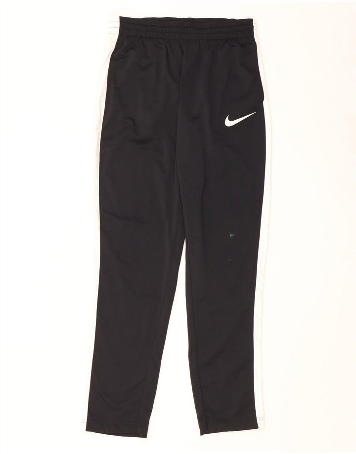 NIKE Pantalon de survêtement pour homme en polyester color block noir moyen