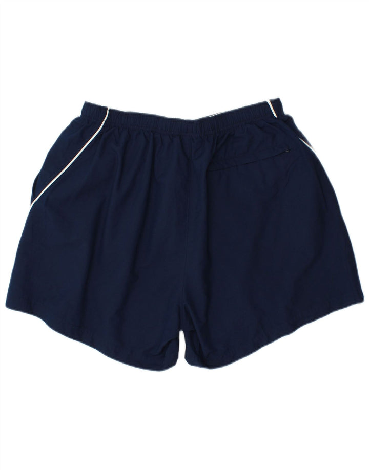 Nike Short de sport pour homme XL en polyester rayé bleu marine