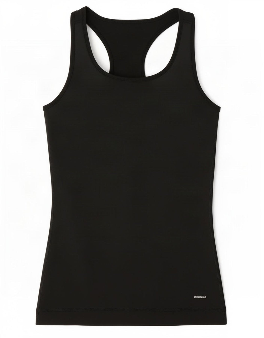 Adidas Femmes Climalite Débardeur UK 12/14 Moyen Noir Polyester