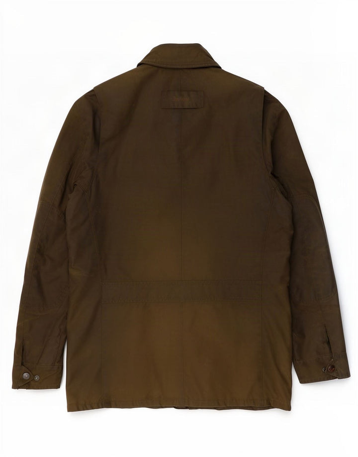 Barbour Veste en coton ciré pour homme UK 38 Kaki moyen