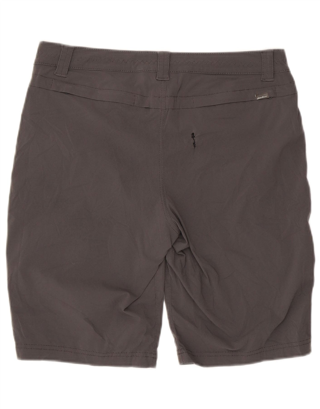 Eddie Bauer Short de randonnée pour femme US 10 Large W32 Nylon gris