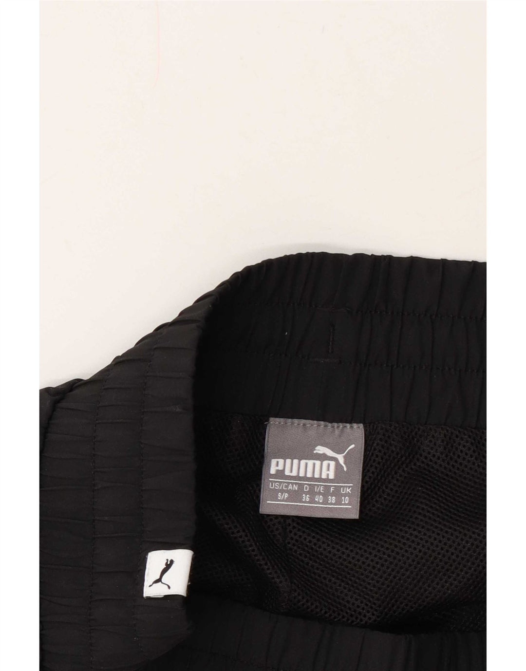 Puma Pantalon de survêtement Capri pour femme UK 10 Small Noir