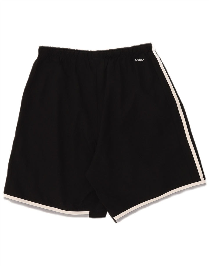 Adidas Short de sport pour homme en polyester color block noir moyen